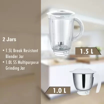 Inalsa Fiesta Lx 650 W Food Processor  (White) Inalsa Fiesta Lx 650 W Food Processor  (White)